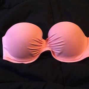Strapless Victoria’s Secret bathing suit top